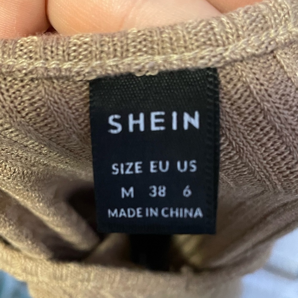 SHEIN off the shoulder shirt